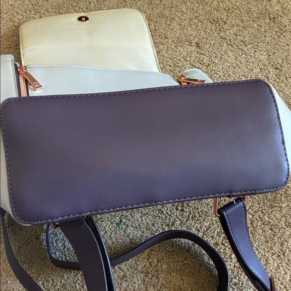Purple and Gray Kiss the Bride Backpack main image 6